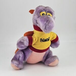 Vintage‎ FIGMENT 1982 Plush 7" Walt Disney World Disneyland Stuffed Animal DDLV